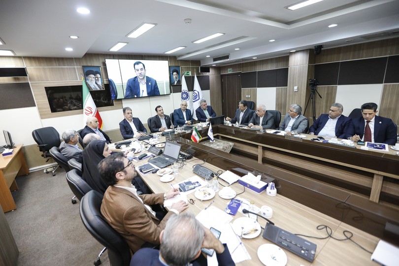 گزارش تصویری نشست تأمین‌اجتماعی با هیأت رئیسه اتاق ایران