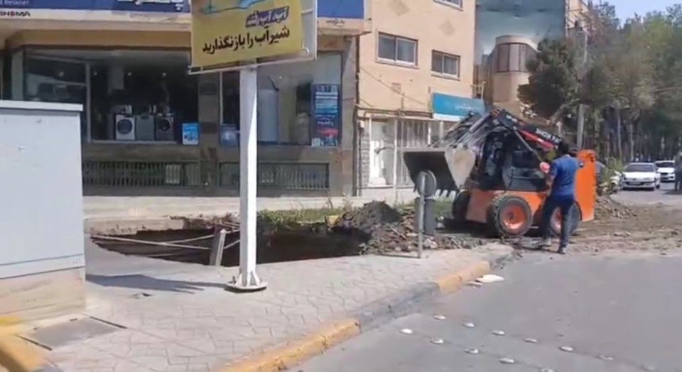 چاله هشت‌بهشت؛ زنگ خطر دوباره فرونشست در اصفهان