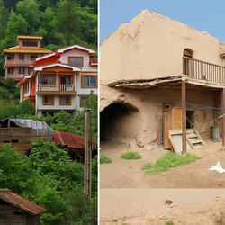 فقر پنهان در روستاهای مرفه