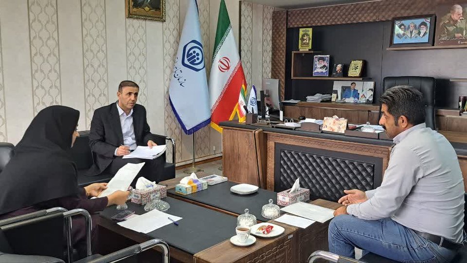 دیدار چهره به چهره سرپرست تامین‌اجتماعی گلستان با شهروندان