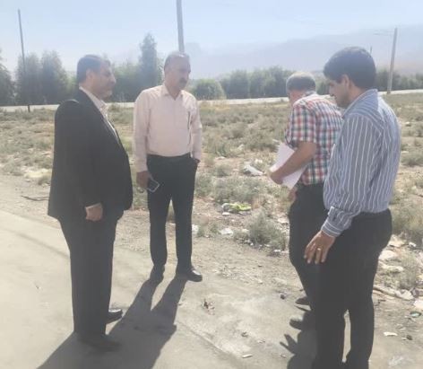 تحویل زمین برای آغاز ساخت درمانگاه تأمین‌اجتماعی دره‌شهر