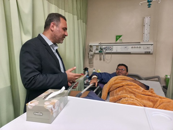 هفته تأمین‌اجتماعی با حضور مدیران زنجان در کنار بیماران