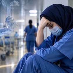 آمار نگران‌کننده از حال پرستاران ایرانی بعد از کرونا؛ ۲۳ درصد افسرده شدند