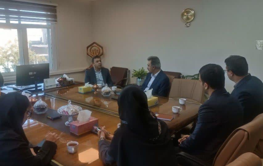 حضور تیم بازرسی درمان غیرمستقیم سازمان تأمین‌اجتماعی در مدیریت درمان زنجان
