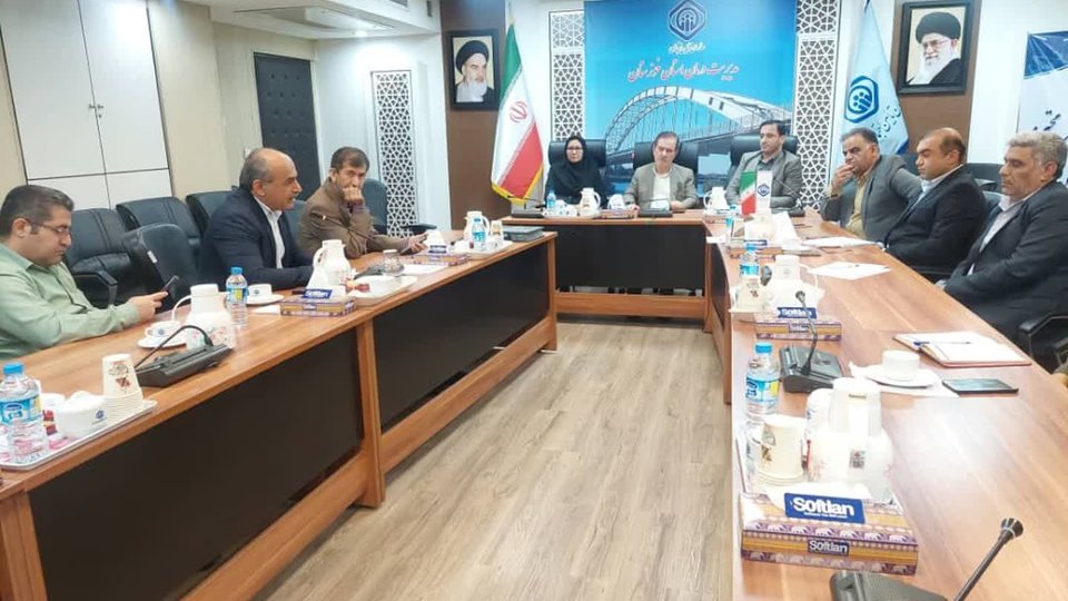 برگزاری جلسه کمیته پدافند غیرعامل مدیریت درمان تأمین اجتماعی خوزستان