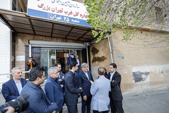 بازدید نوروزی سالاری از شعب تهران
