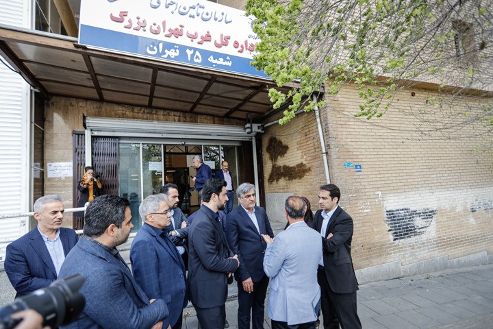 بازدید نوروزی سالاری از شعب تهران