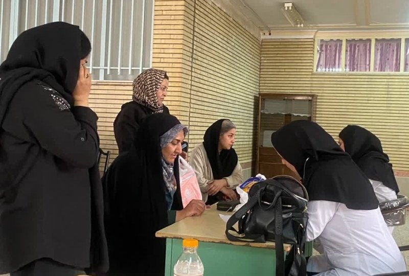 حضور تیم درمانی تأمین اجتماعی البرز در رویداد جهادی سلامت کرج