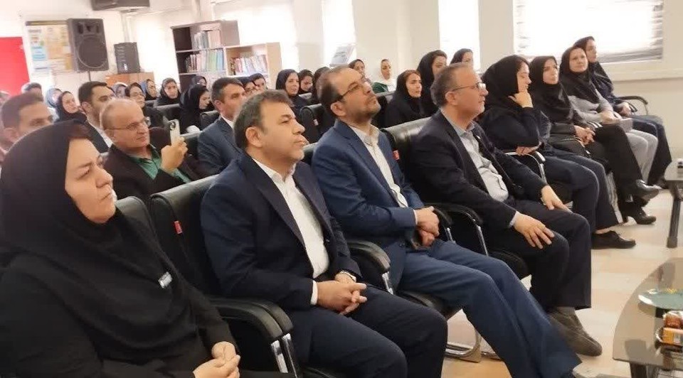تجلیل از پرستاران نمونه ۱۴۰۴ بیمارستان سردار سلیمانی ابهر
