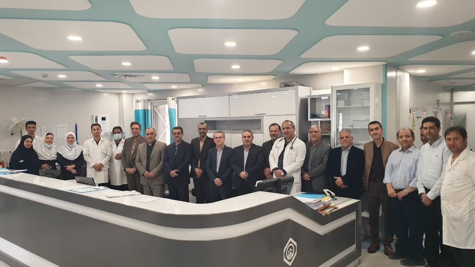 بازدید مدیر درمان تامین اجتماعی گلستان از مراکز درمانی شرق استان
