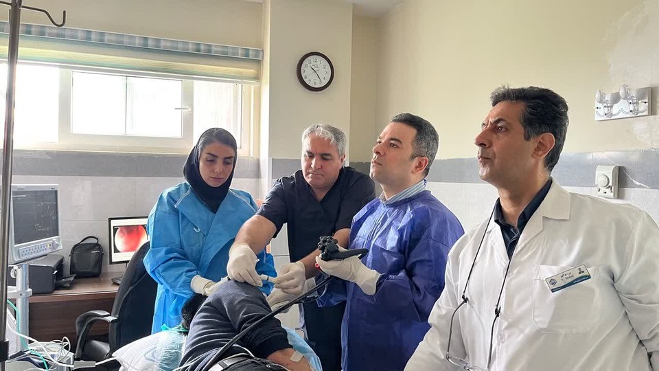 راه‌اندازی آندوسکوپی و کولونوسکوپی تحت بیهوشی در بیمارستان حکمت ساری