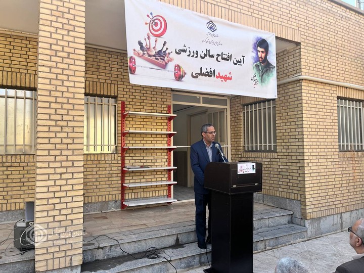 افتتاح سالن ورزشی  در اداره‌کل تأمین‌اجتماعی کرمان