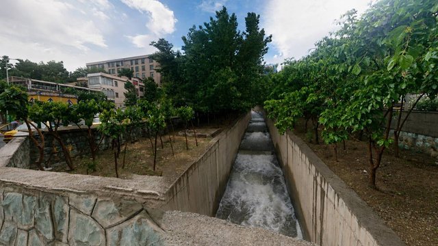 کلانتری در مسیر رودخانه