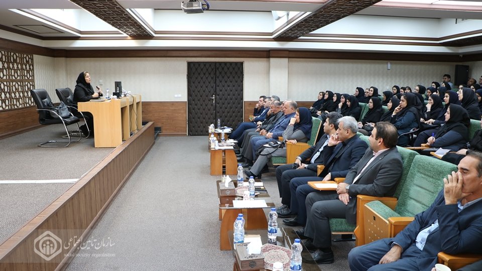 برگزاری کارگاه آموزشی مدیریت استرس در اداره‌کل تامین‌اجتماعی آذربایجان‌شرقی