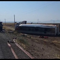 مرگ ۲۰ نفر در تصادف تانکر در جمهوری آفریقای مرکزی